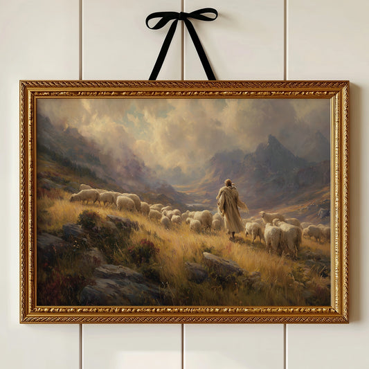 Shepherd's Path Through Mountain Mist