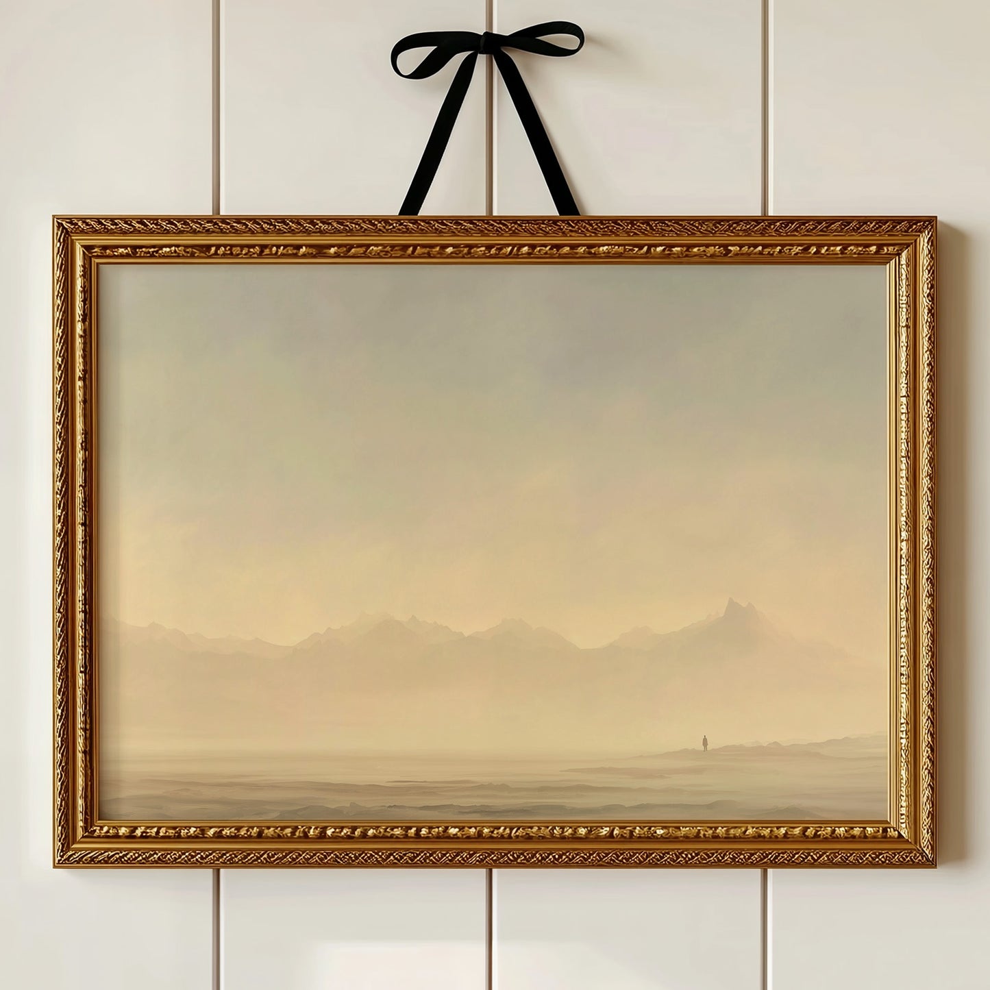 Distance Speaks In Golden Haze