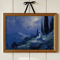 Midnight Prayer On Mountain's Edge