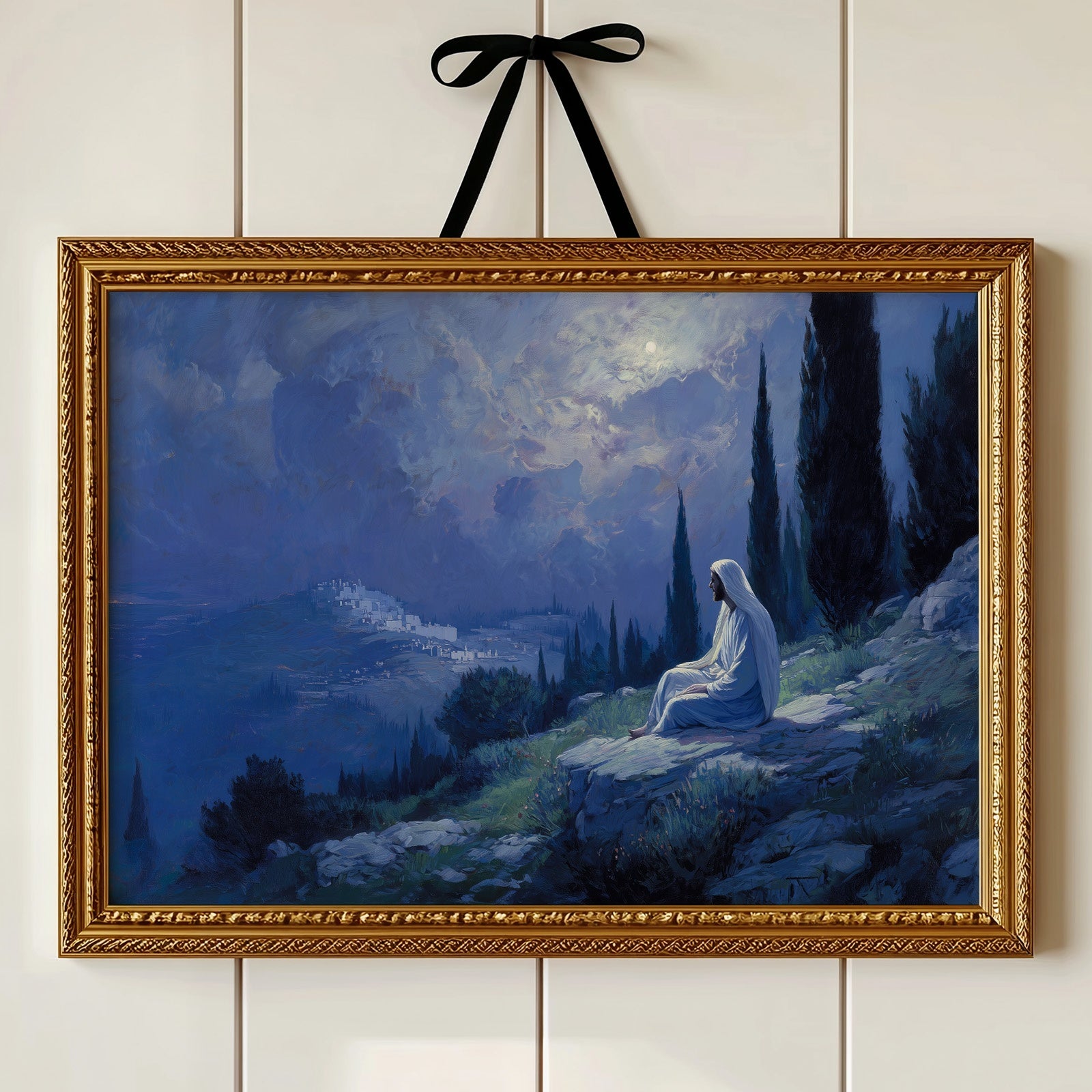 Midnight Prayer On Mountain's Edge