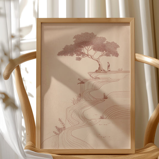 Solitary Oak Maps The Valley