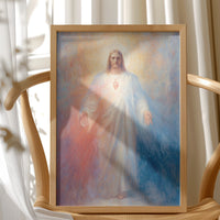 Sacred Light On Wooden Rest