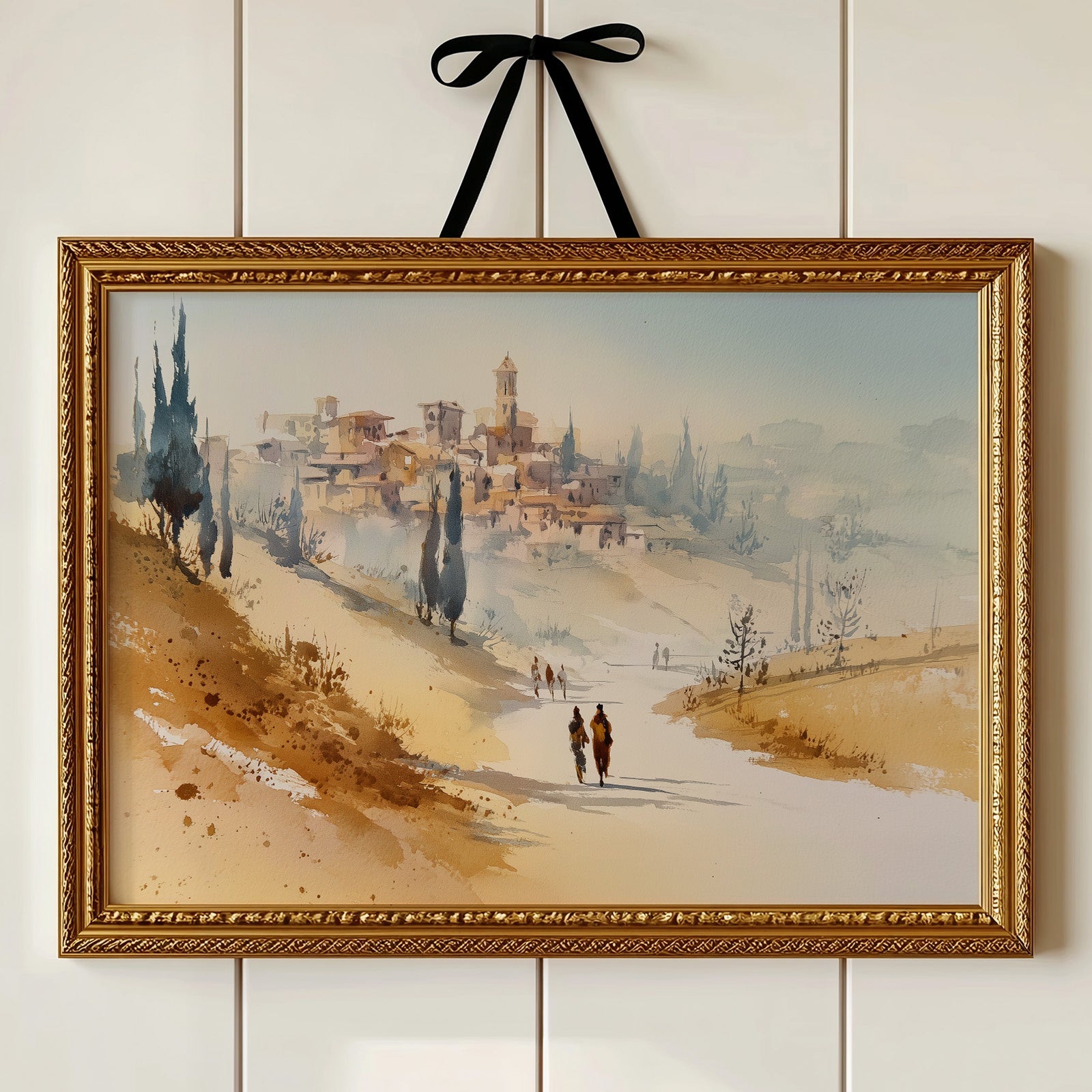 Tuscan Hillside Beckons Wanderers