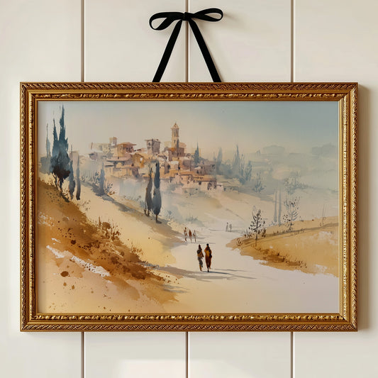 Tuscan Hillside Beckons Wanderers