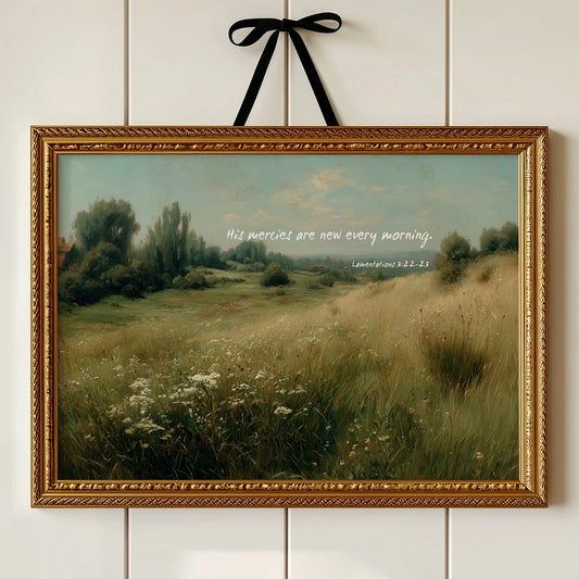 Morning Promise Across Open Fields