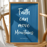 Belief Speaks In Ocean Blue