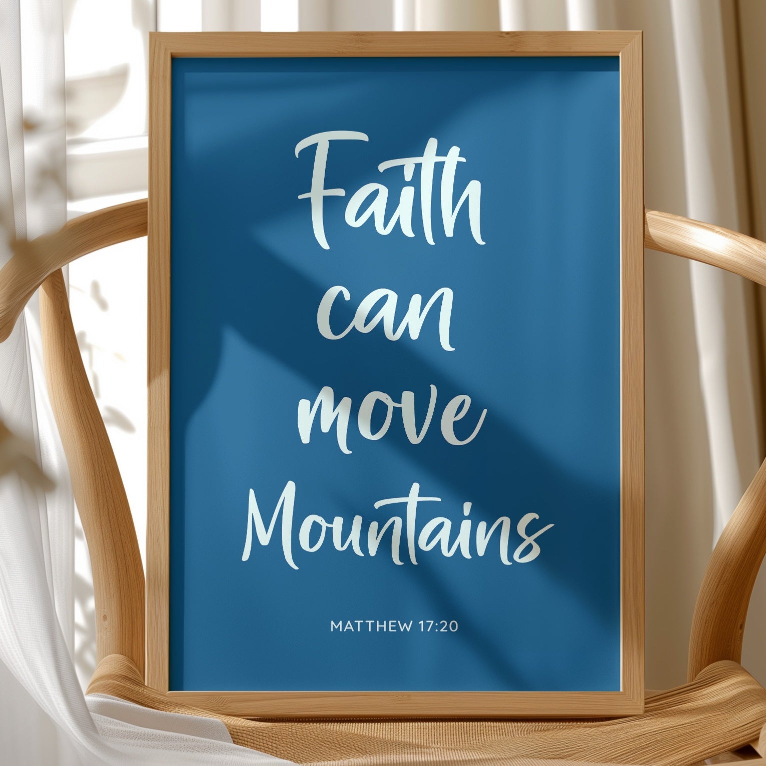 Belief Speaks In Ocean Blue