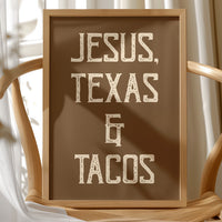 Faith Speaks In Rustic Letters