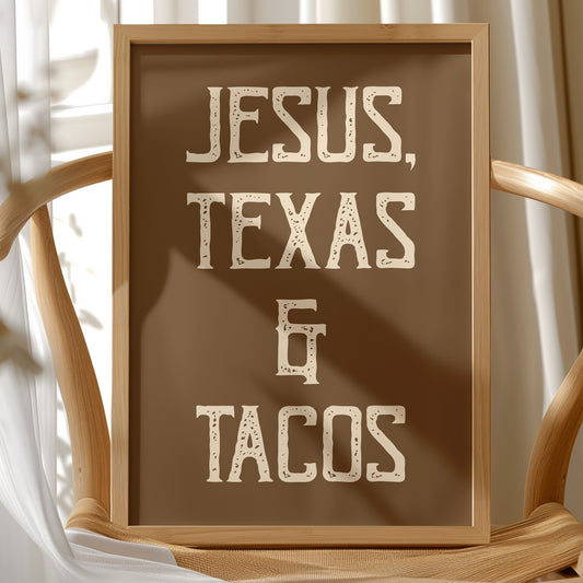 Faith Speaks In Rustic Letters