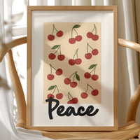 Summer Cherries Spell Sweet Peace