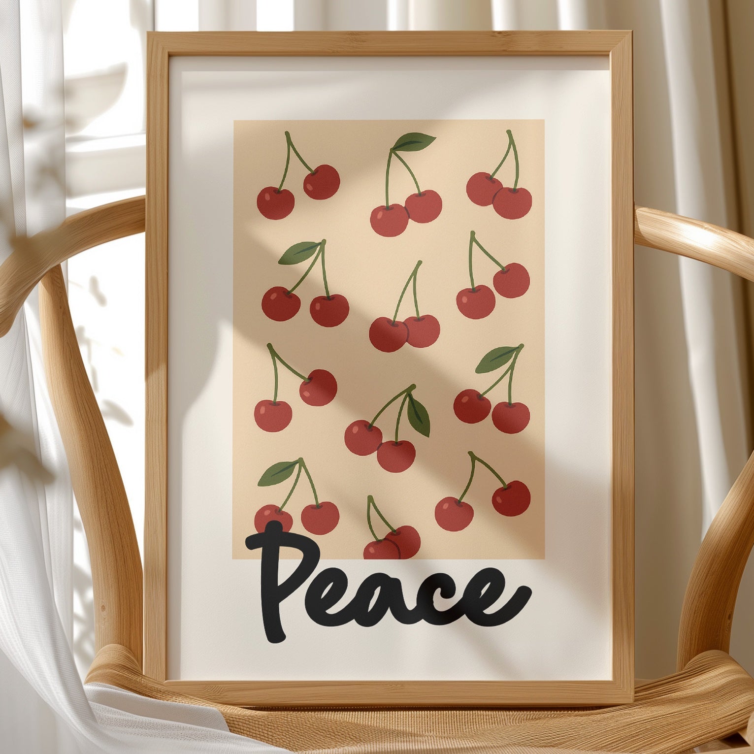 Summer Cherries Spell Sweet Peace