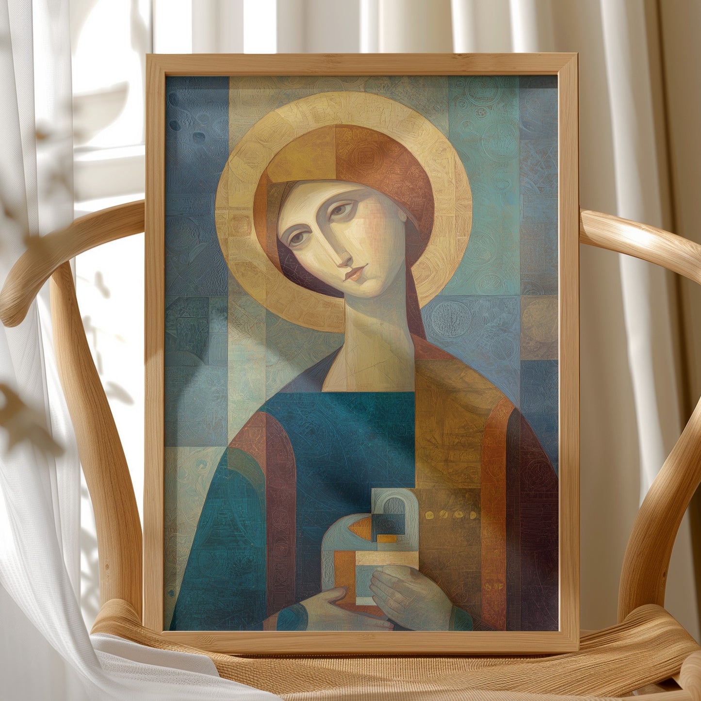Sacred Geometry Meets Cubist Devotion