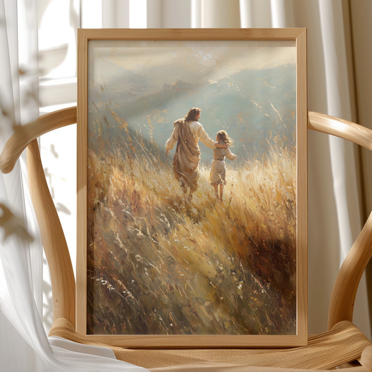 Gentle Journey Through Golden Fields