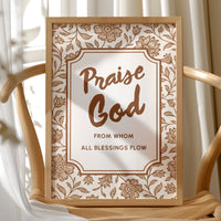 Sepia Devotion Blooms In Gratitude