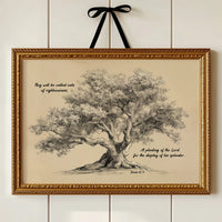 Ancient Oak Whispers Biblical Truth