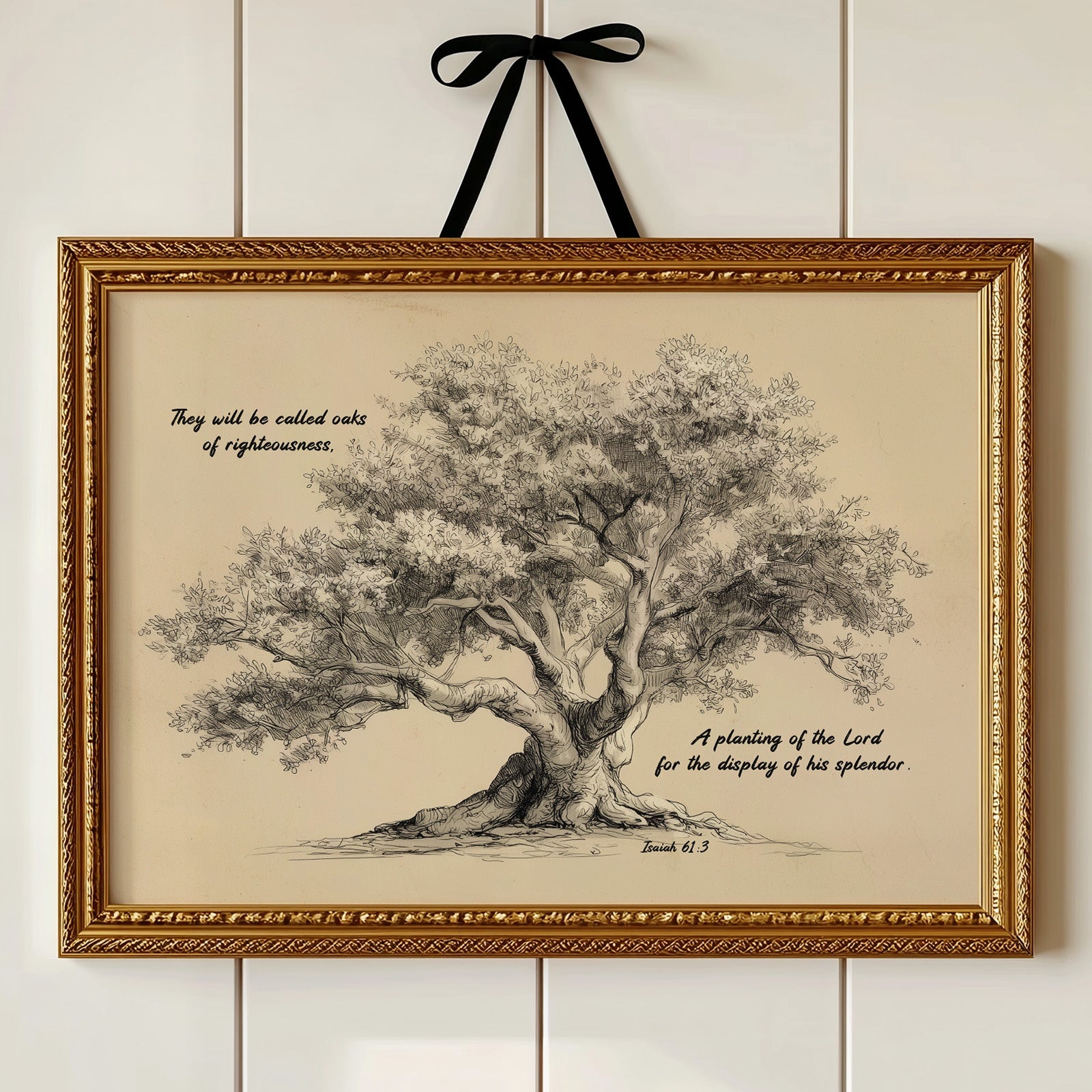 Ancient Oak Whispers Biblical Truth
