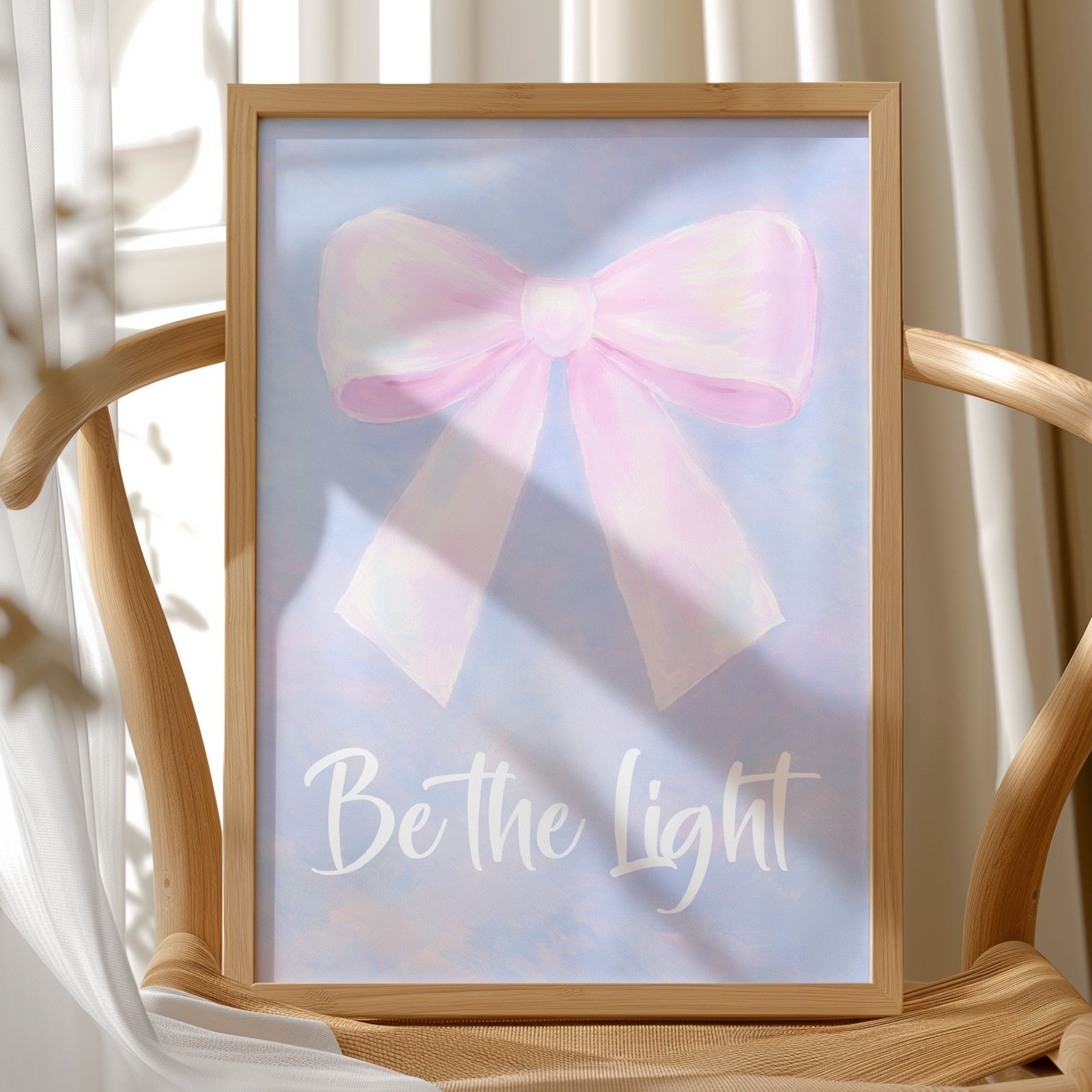 Pastel Ribbons Illuminate Gentle Wisdom