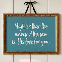 Oceanic Devotion in Calligraphy