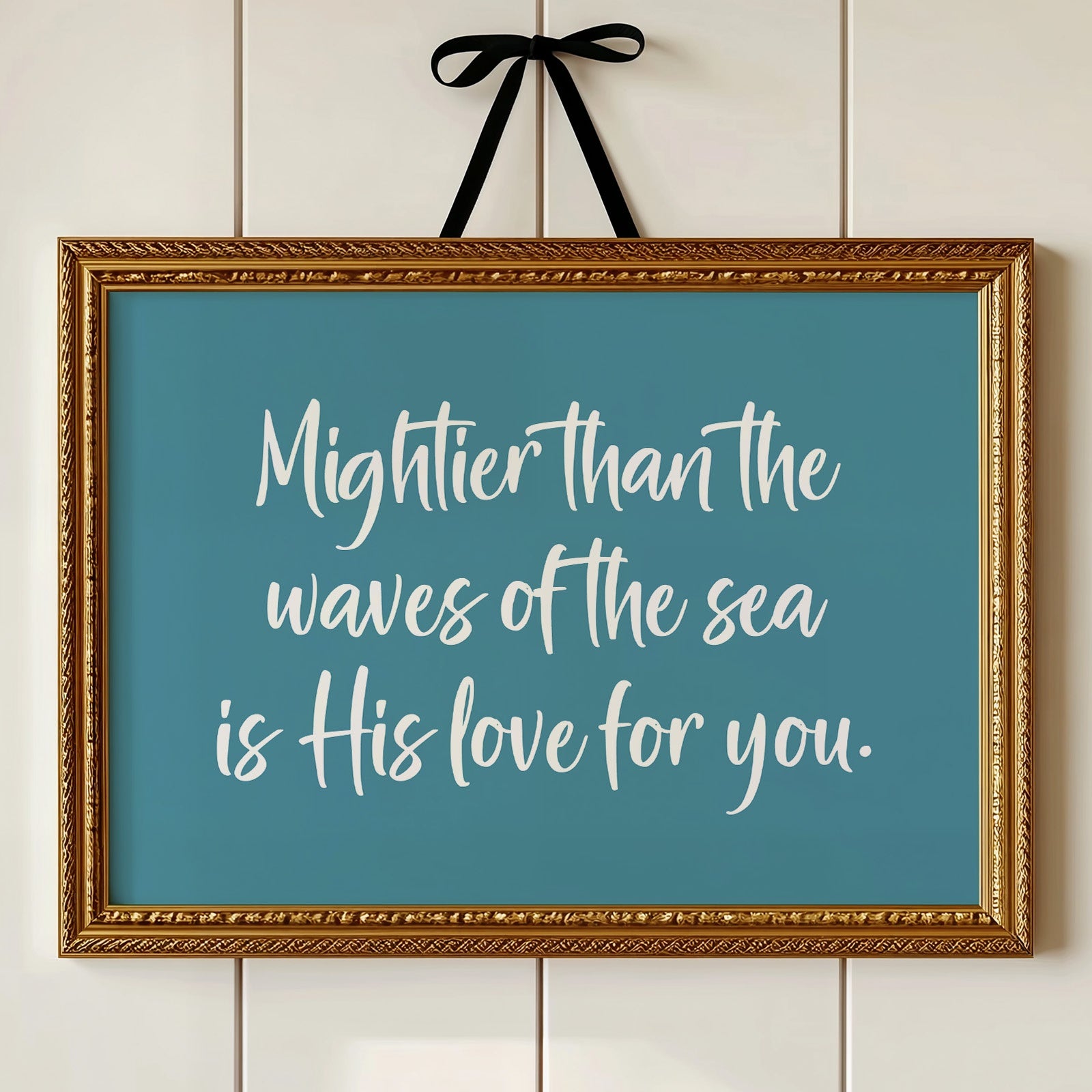 Oceanic Devotion in Calligraphy