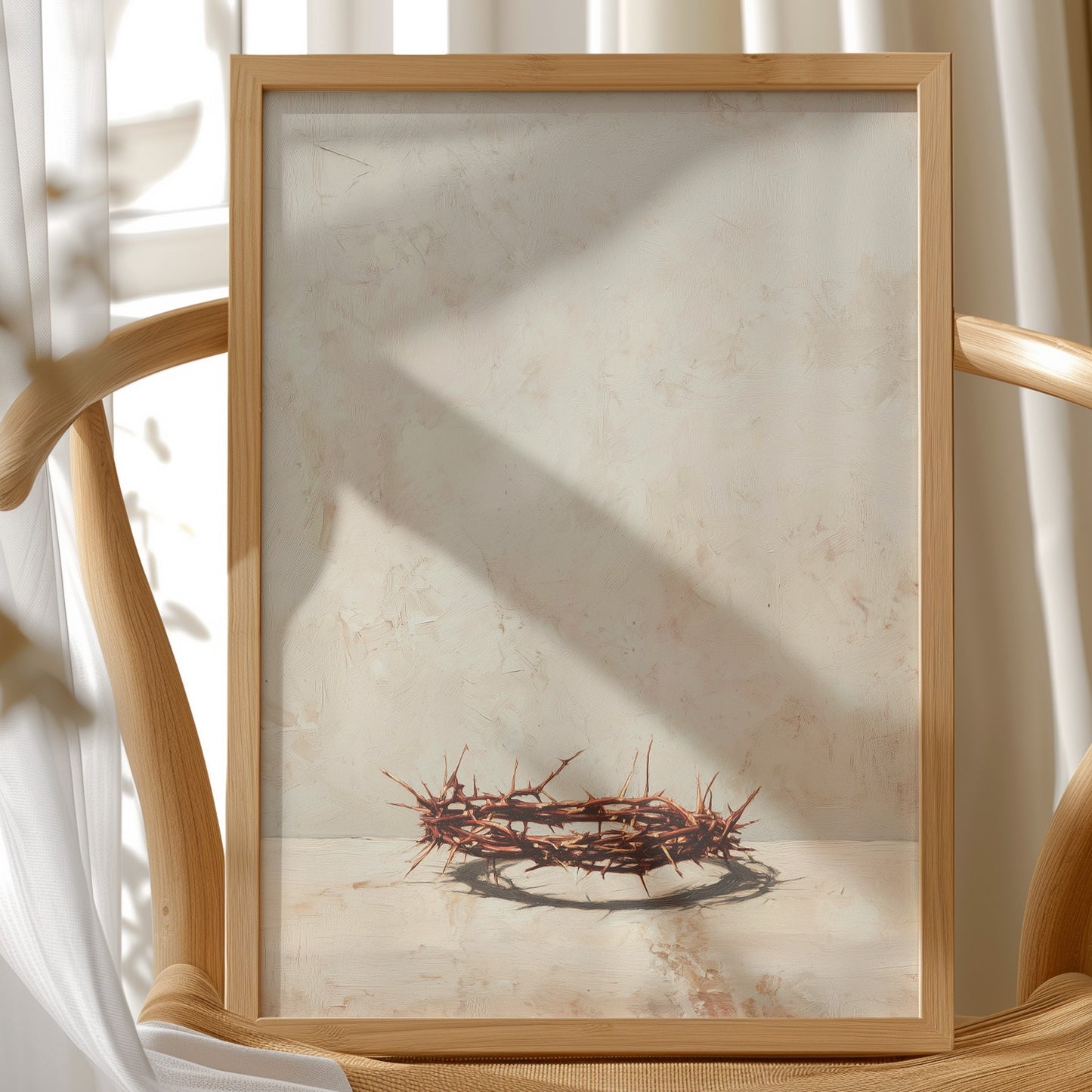 Crown of Thorns in Sacred Stillness