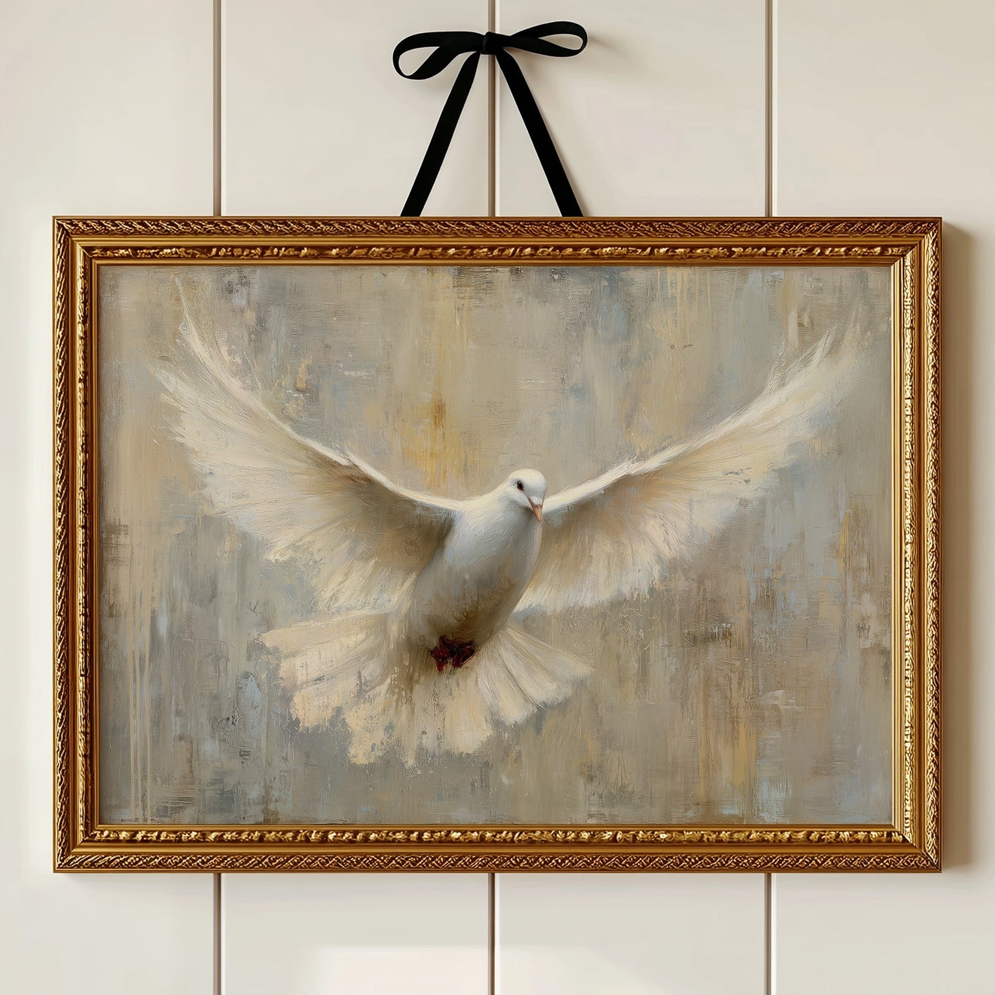 Celestial Messenger in Ivory Flight