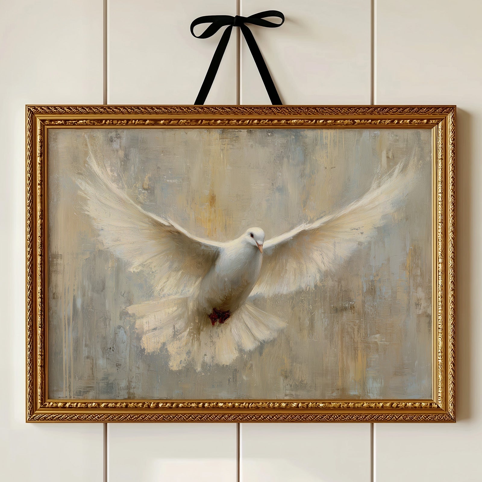 Celestial Messenger in Ivory Flight