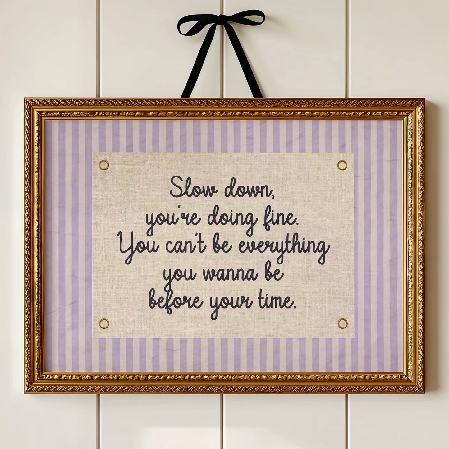Lavender Statement: Slow Down, You’re Doing Fine