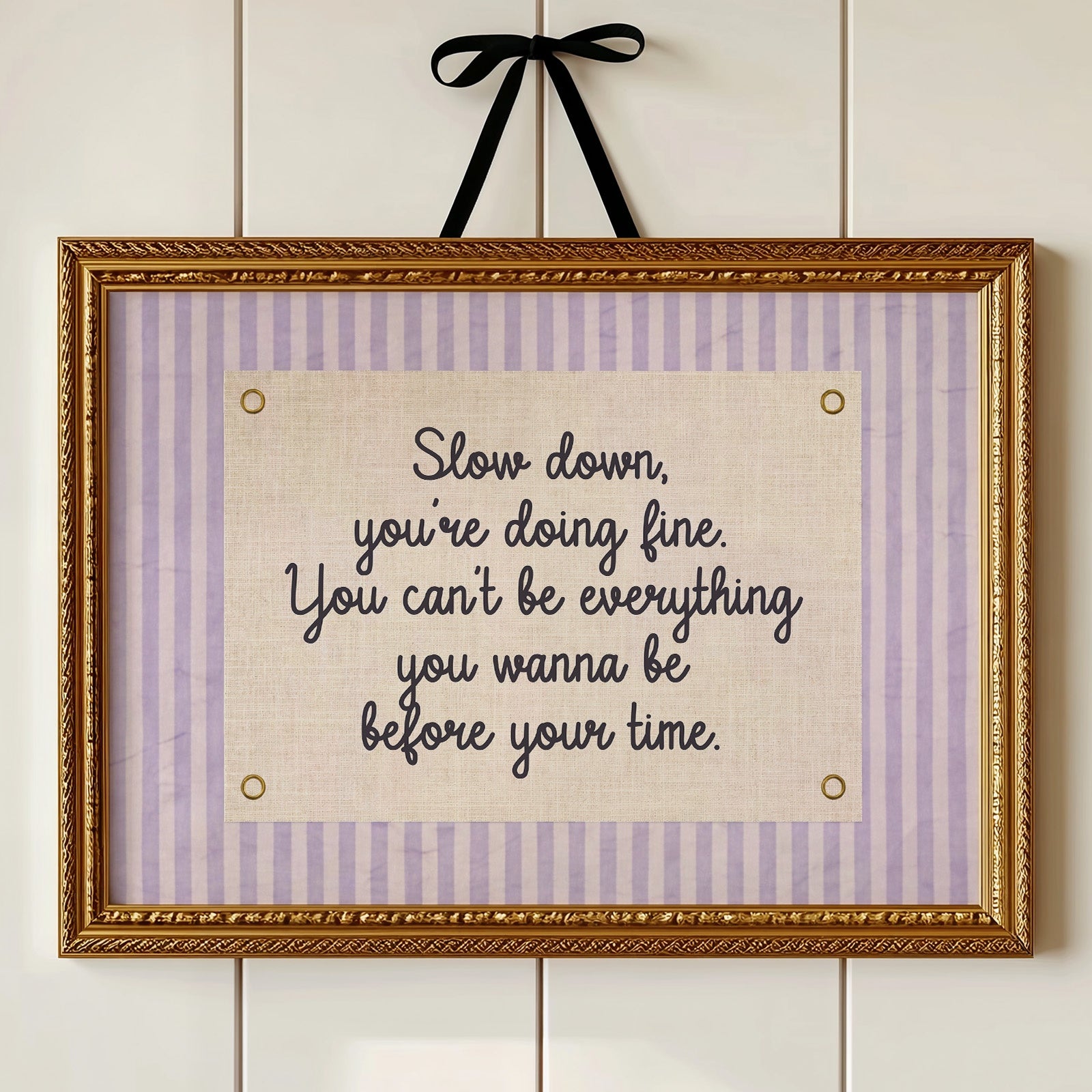 Lavender Statement: Slow Down, You’re Doing Fine