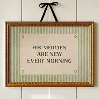 Scripture Quote: His Mercies Are New Every Morning