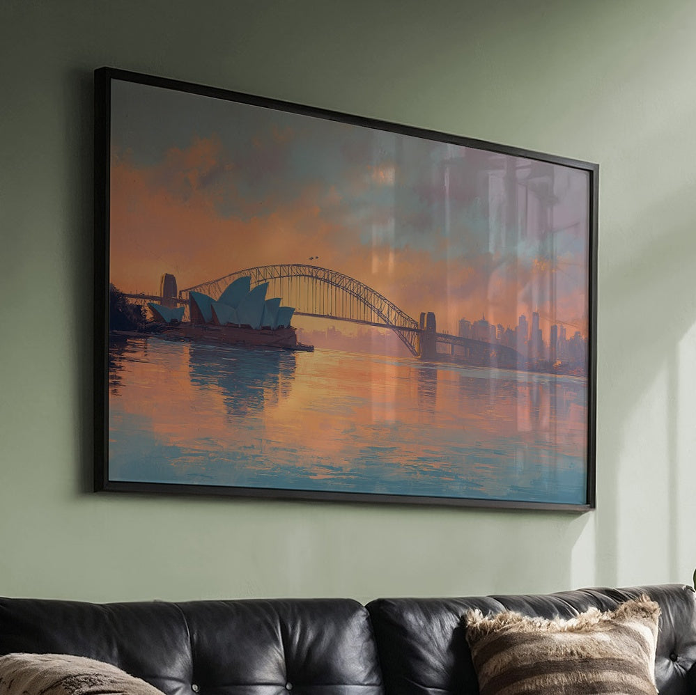 Sydney Harbor at Dusk