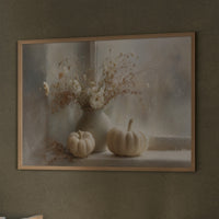 Ivory Dreams in Autumn Light