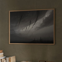 Giants Arrive Through Clouded Skies