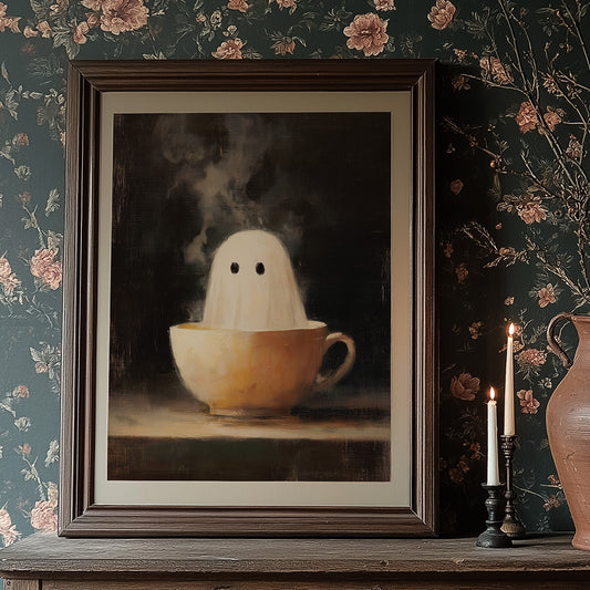 Ghost Finds Warmth In Teacup