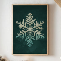 Frost Ferns Bloom On Emerald