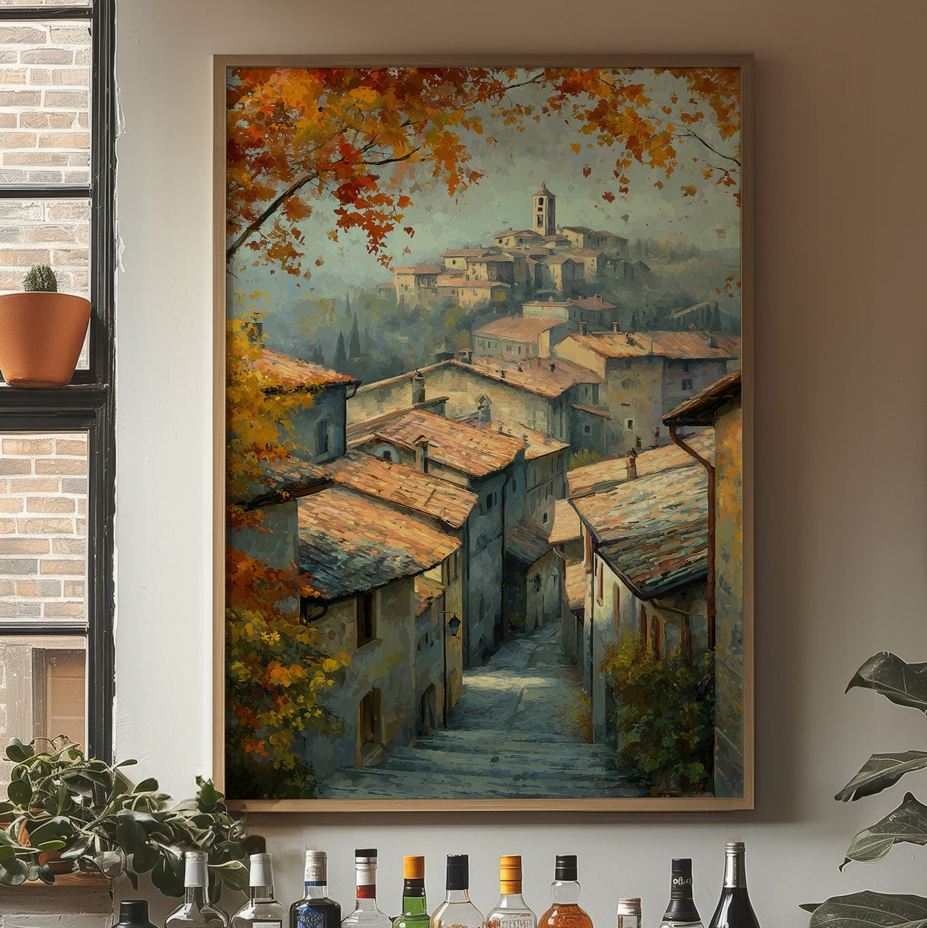 Cobblestones Remember October's Arrival