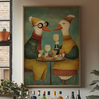 Two Geese Toast Another Thursday