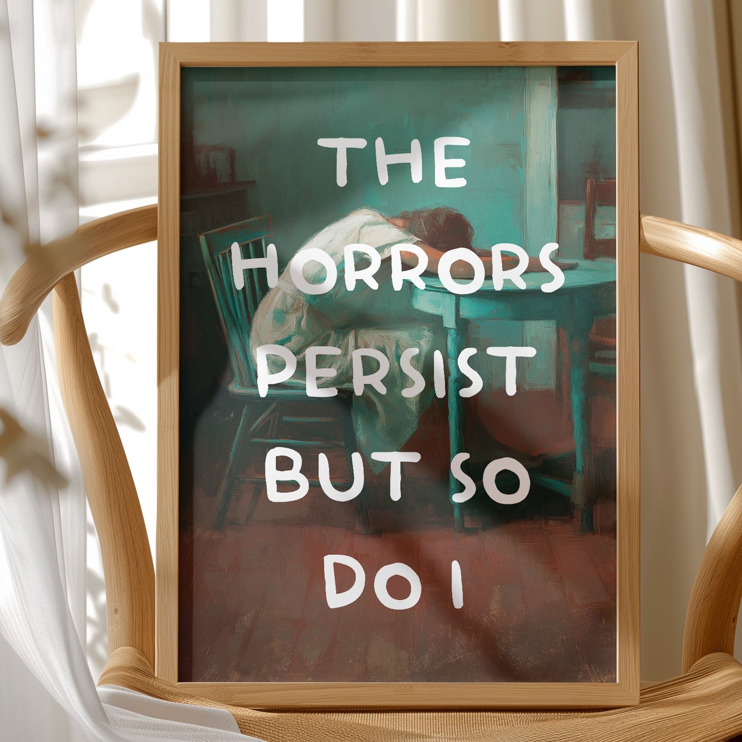 The Horrors Persist But So Do I