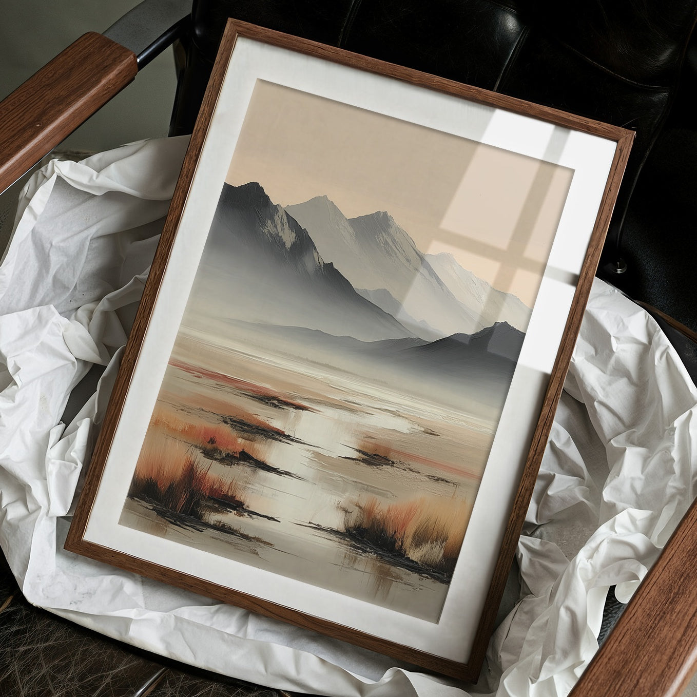 Copper Marshes Meet Mountain Mist