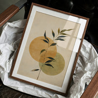 Bamboo Leaves Dance Through Golden Moons