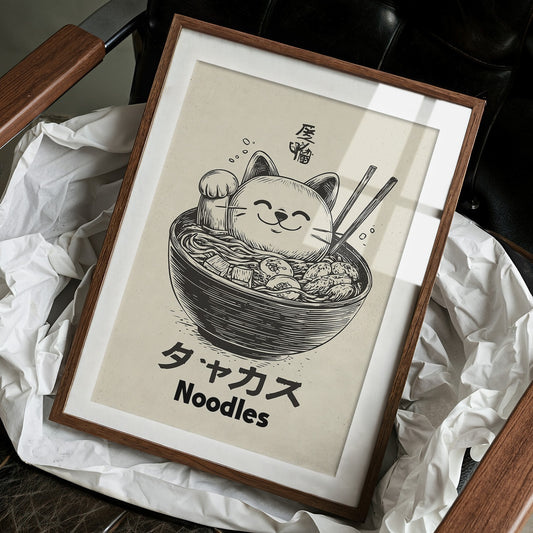 Lucky Cat's Ramen Adventure Unfolds