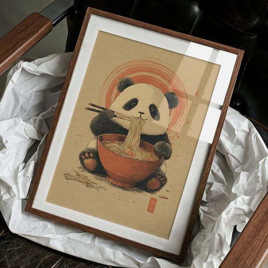 Panda's Cozy Ramen Adventure Story