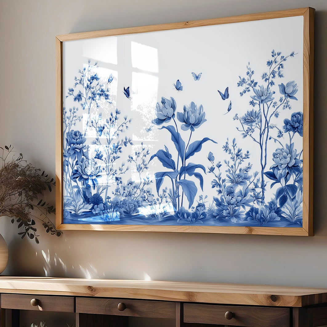 Blue Petals Tell Morning Stories
