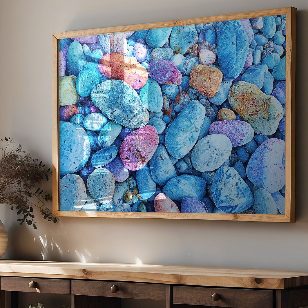 River Stones Paint Summer's Memory