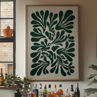 Emerald Petals Dance In Light