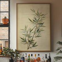 Bamboo Leaves Dance In Morning Light