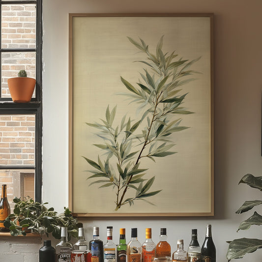 Bamboo Leaves Dance In Morning Light