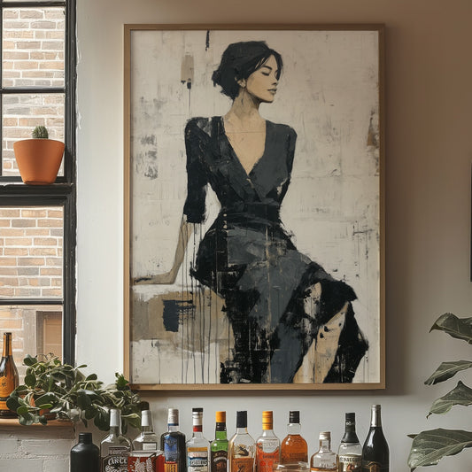 Elegant Moments In Black Ink