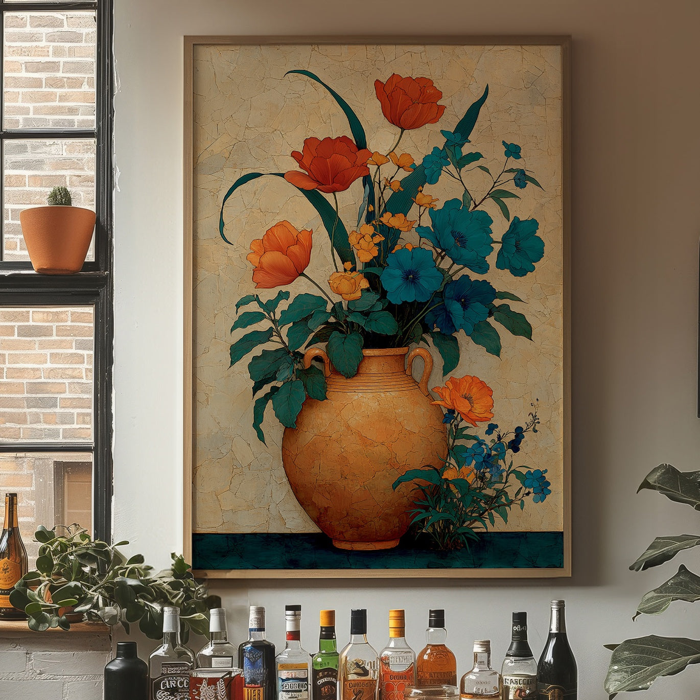 Terracotta Tales In Teal And Orange