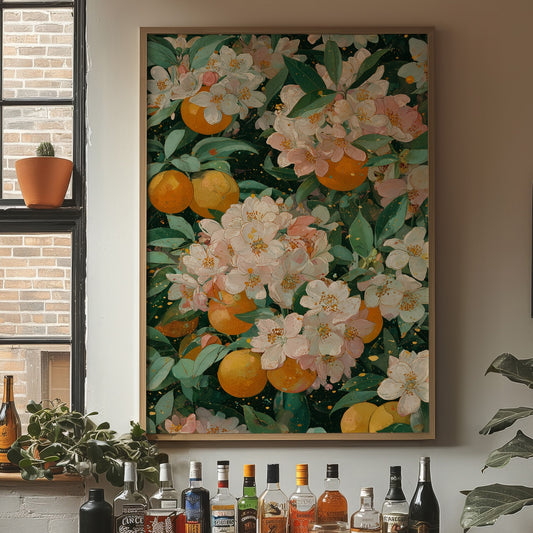 Orange Blossoms Dance Through Summer