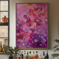 Cherry Blossoms Dance Through Purple Dreams